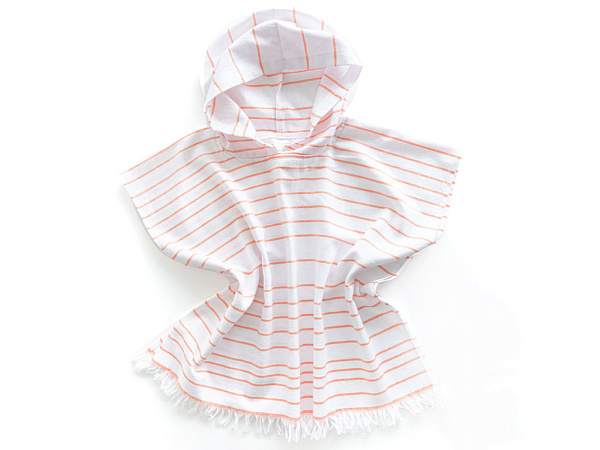 Summer Stripe Дитяче пончо 5-6 років