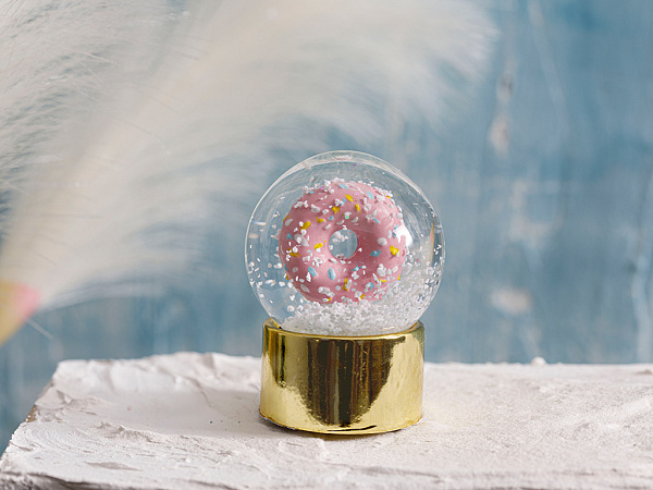 Big Donut Снежный шар 4.5х4.5х6 см