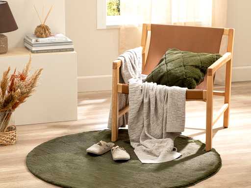 Soft Touch Rabbit Rug 120 cm
