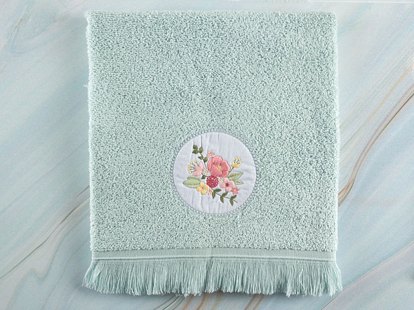 Flora Face towel cotton 50x76 cm