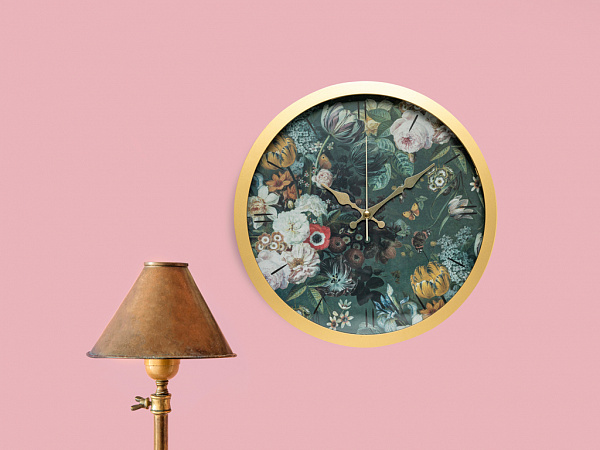 Baroque Art Clock 30 cm
