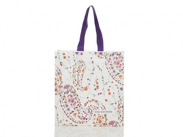 Flower Paisley Сумка для покупок 40х45 см
