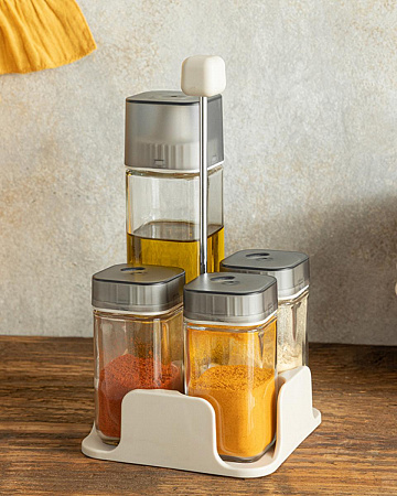 Symbol Container for spices 2х270 ml + 2х150 ml