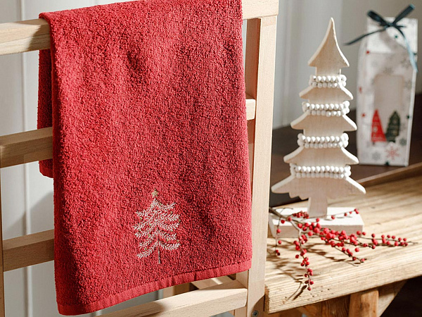 Winter Tree Полотенце для лица хлопковое 40х60 см