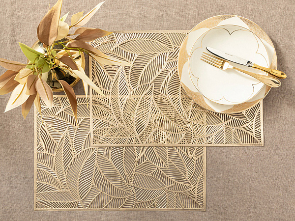 Shine Leaf Set of napkins 30х45 cm 2 pcs