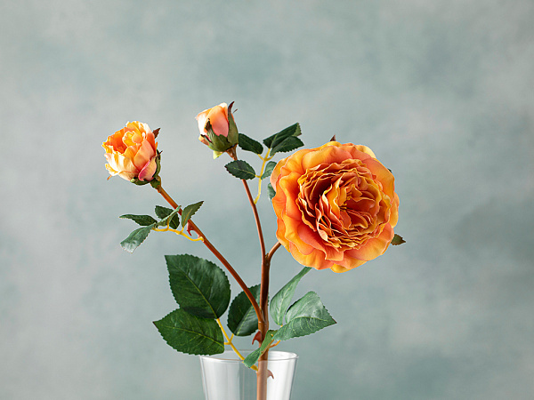 Autumn Rose Artificial flower 52 cm