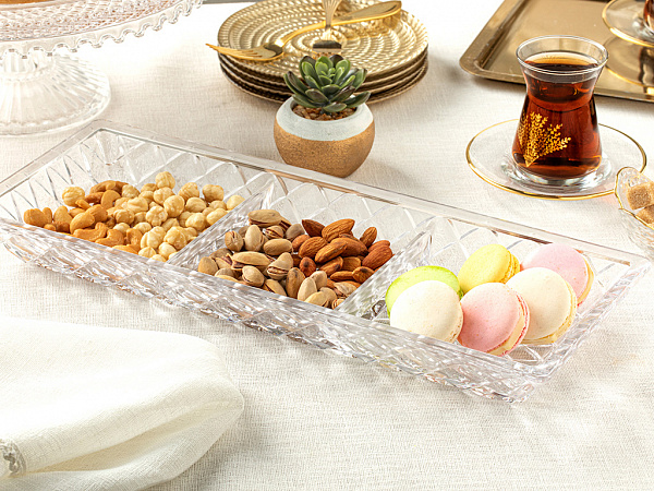 Roze Serving plate 39.5x15.5 cm