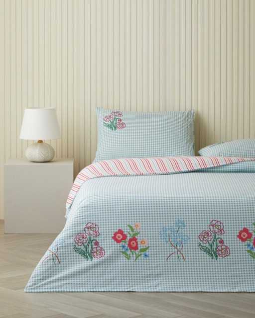 Pastel Gingham Набор постельного белья 160х220 см