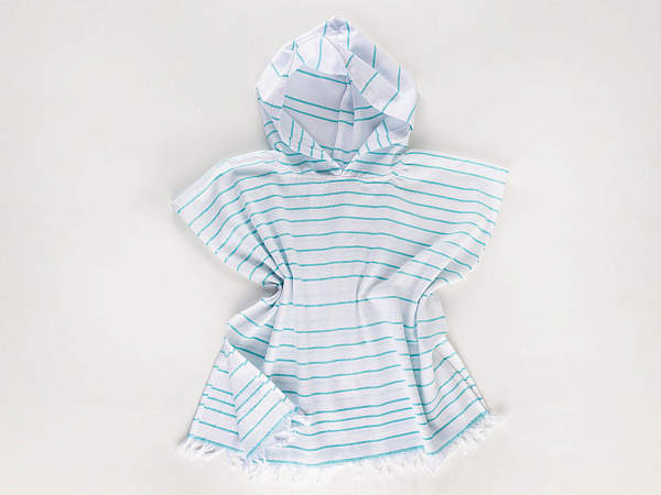 Summer Stripe Дитяче пончо 5-6 років