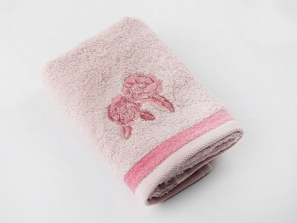Red Rose Hand towel cotton 30х45 см