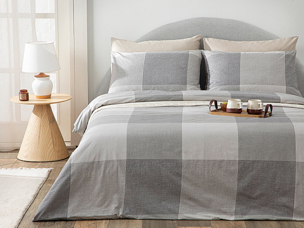 Textured Plaid Набор постельного белья 180х200 см