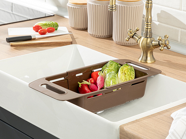 Trendy Fruit washing plate 48х19х8 cm