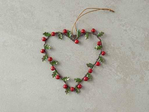 Berry Heart Підвісний аксесуар 12х12 см