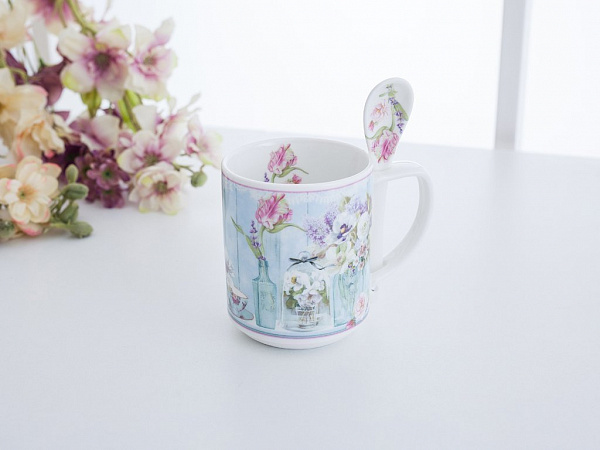 Blue Vase A cup 12х9.7 cm