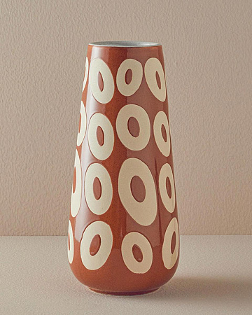 Circles Vase 18.5х18.5х40.5 cm