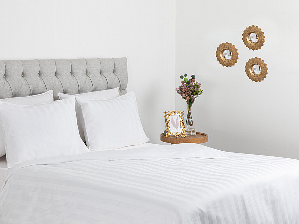 Wide stripe Bedding set 200х220 cm