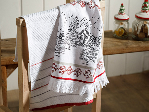 Winter Tree Кухонний Рушничок 40х60 см 2 шт