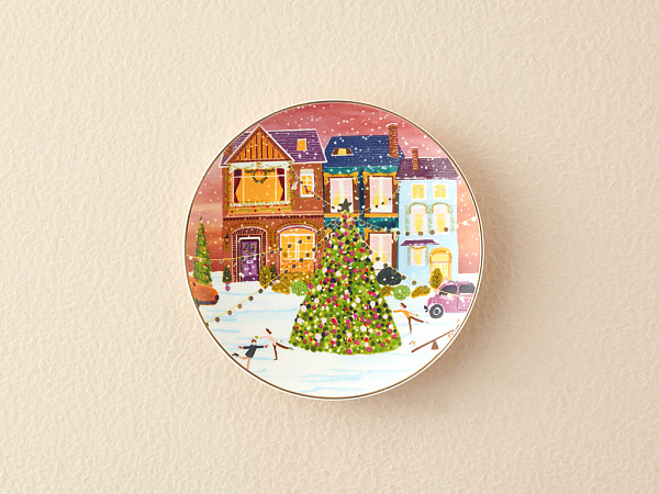 Cheerful Sunset Plate for cake 20 cm