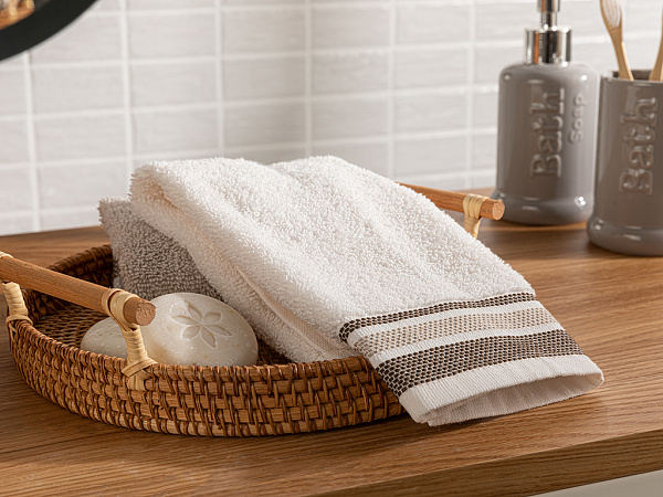 Triple Hand towel cotton 30х40 см