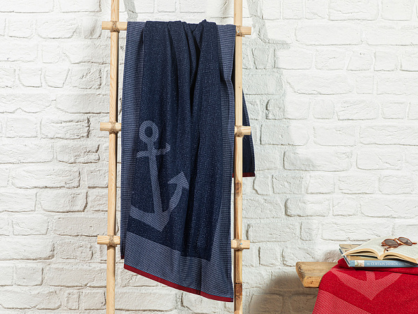 Anchor Пляжний рушник бавовняний 70х150 см