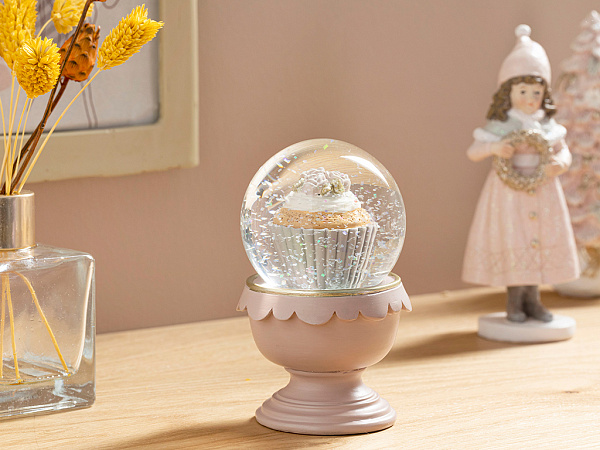 Cupcake Snow globe 5х5х8 cm