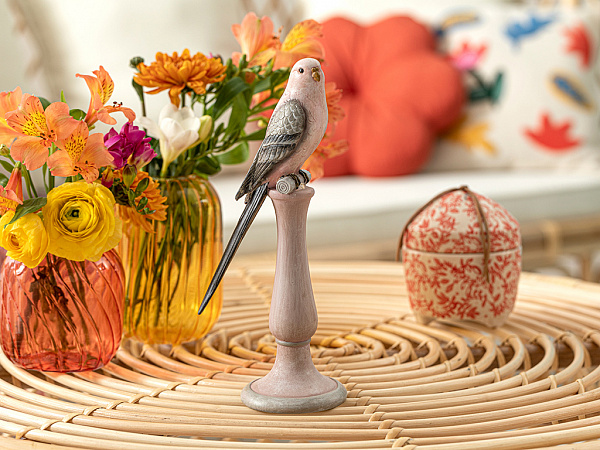 Pink Parrot Статуэтка 11.5х8.3х26.3 см