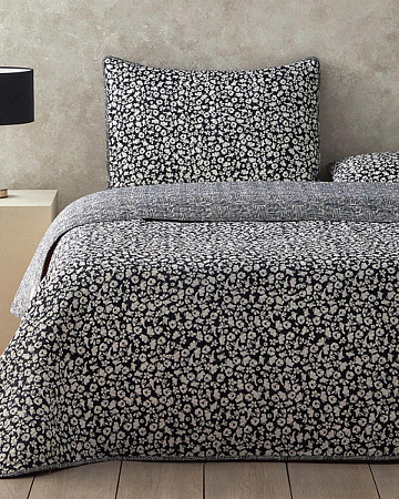 Flowery Modern Покривало для ліжка 160х220 см і наволочка 50х70 см