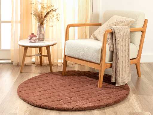 Soft Touch Rabbit Carpet 120 cm