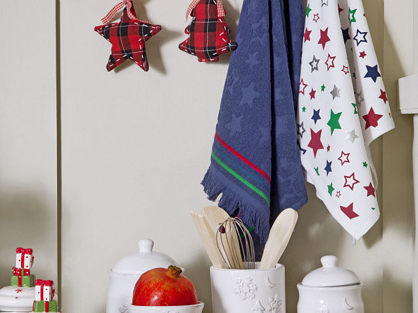Christmas Set of kitchen towels 40x60 cm
