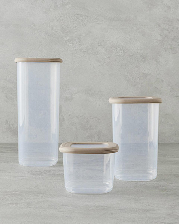 Safe Food Storage tank set 1300 ml - 2000 ml - 3200 ml 3 pcs