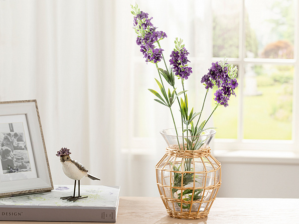Lavender Field Artificial flower 73 cm