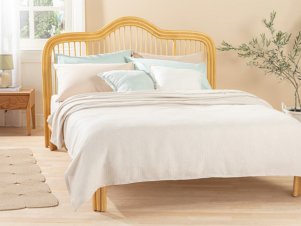 Shaped Простынь пикейная 150х220 см