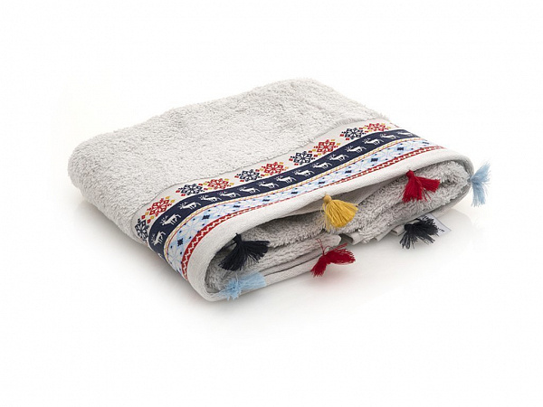 Snow Deers Полотенце для лица хлопковое 50х80 см