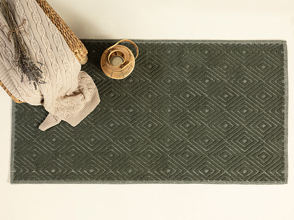 Diamonds Cotton Carpet 60х100 cm