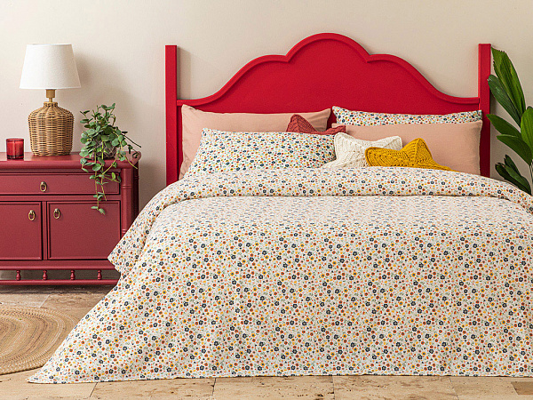 Flower Shadow Pique sheet 200х220 cm