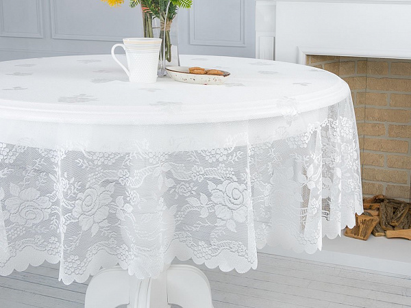 Fancy Roses Tablecloth 180 cm