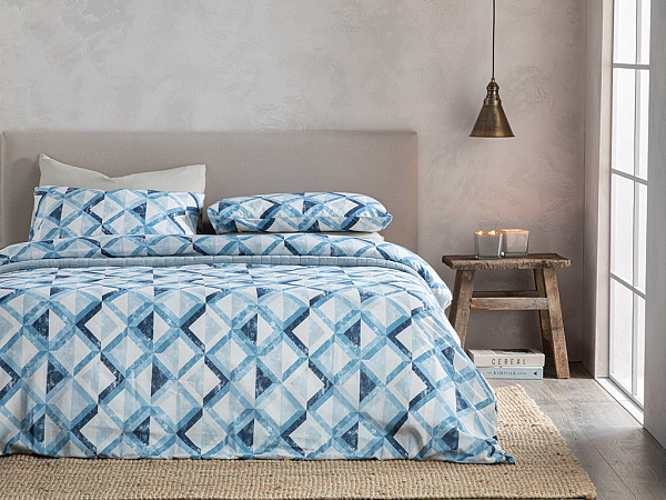 Cloudy Argyle Bedding set 160х220 cm
