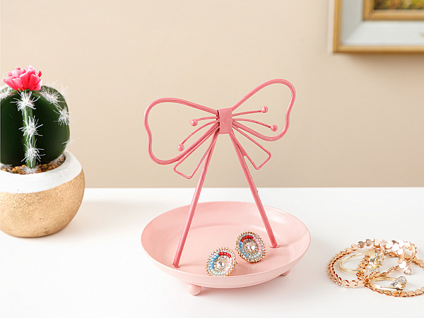 Pink Ribbon Jewelry holder 10х10х11 cm