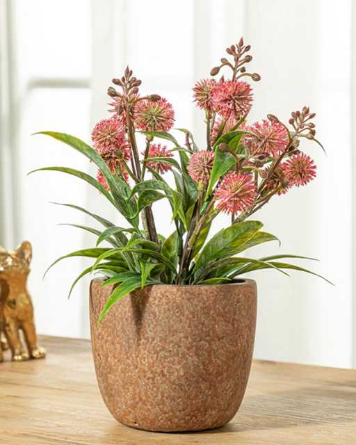 Sweet Flowers Искусственный цветок в горшке 10х23.5 см