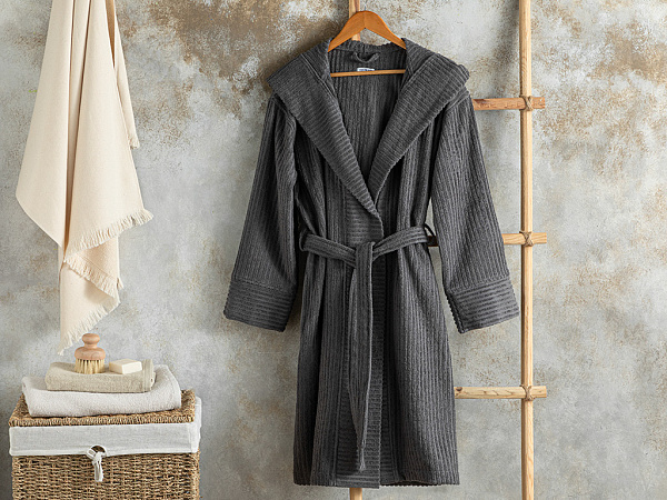 Stripe Bathrobe S-M