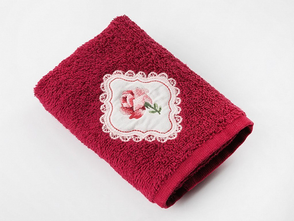 Rose Passion Hand towel cotton 30х45 см