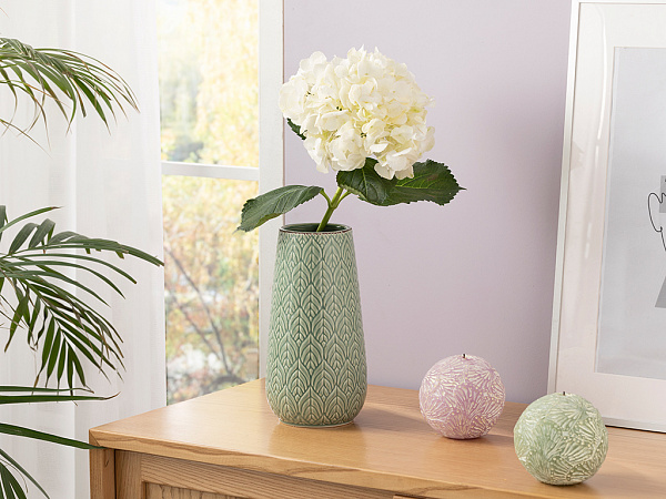 Leafy Vase 12.2х12.2х23.6 cm