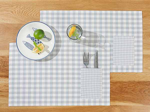 Gingham Набор салфеток 30х50 см 2 шт