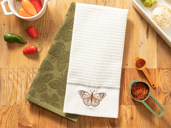 Butterfly Кухонний Рушничок 40х60 см 2 шт