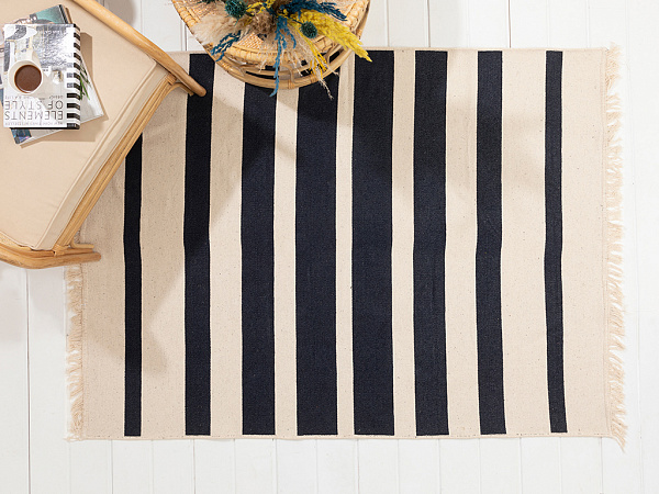 Stripes Хлопковый Ковер 120х180 см