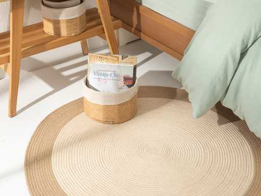Round Cotton Carpet 120 cm