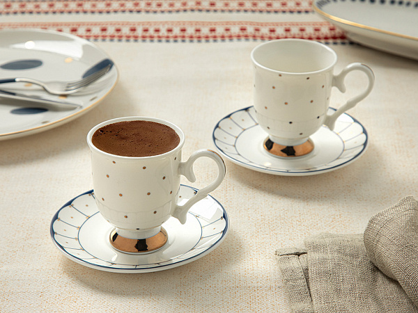 Elegance A set of cups 80 ml 2 pcs