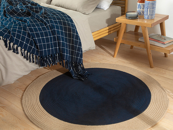Round Cotton Carpet 120 cm