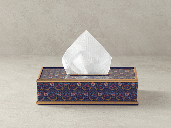 Midnight Bloom Napkin holder 13.5x22x5.5 cm