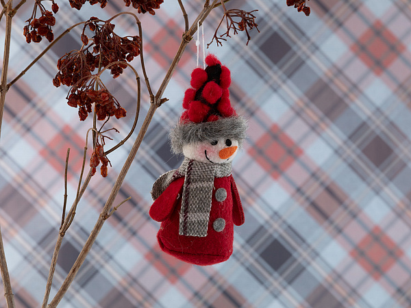 Snow Holiday Hanging Accessory 5х5х9 cm
